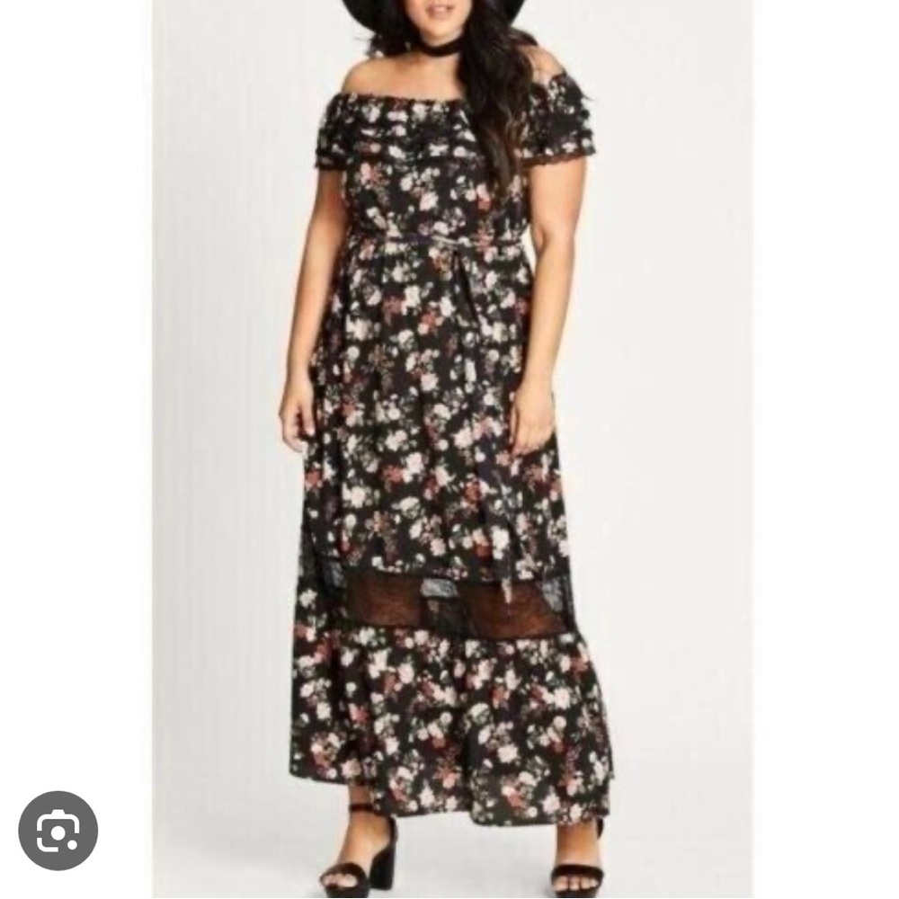 City chic maxi free love dress New never worn